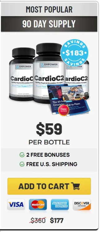 CardioC2 three bottles order
