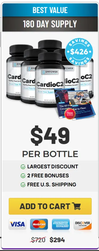 CardioC2 6 bottles
